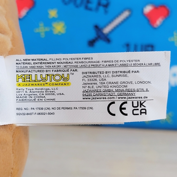 Squishmallow Omar the Bear 8" UltraSoft Stuffed Animal Valentine's Day Toy Plush - Picture 4 of 6